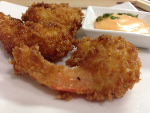 fried breaded shrimp and spicy mayo - Afrolems Nigerian Food Blog